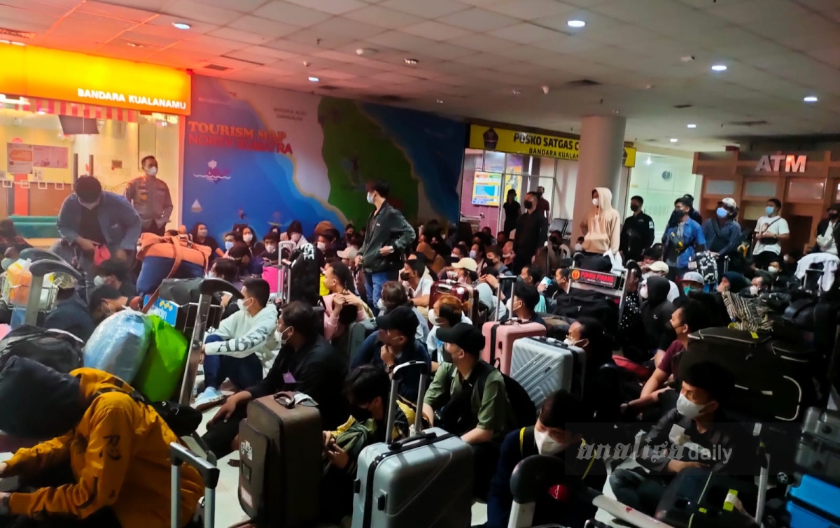211 PMI Ilegal Tujuan Kamboja Digagalkan Terbang via Bandara Kualanamu