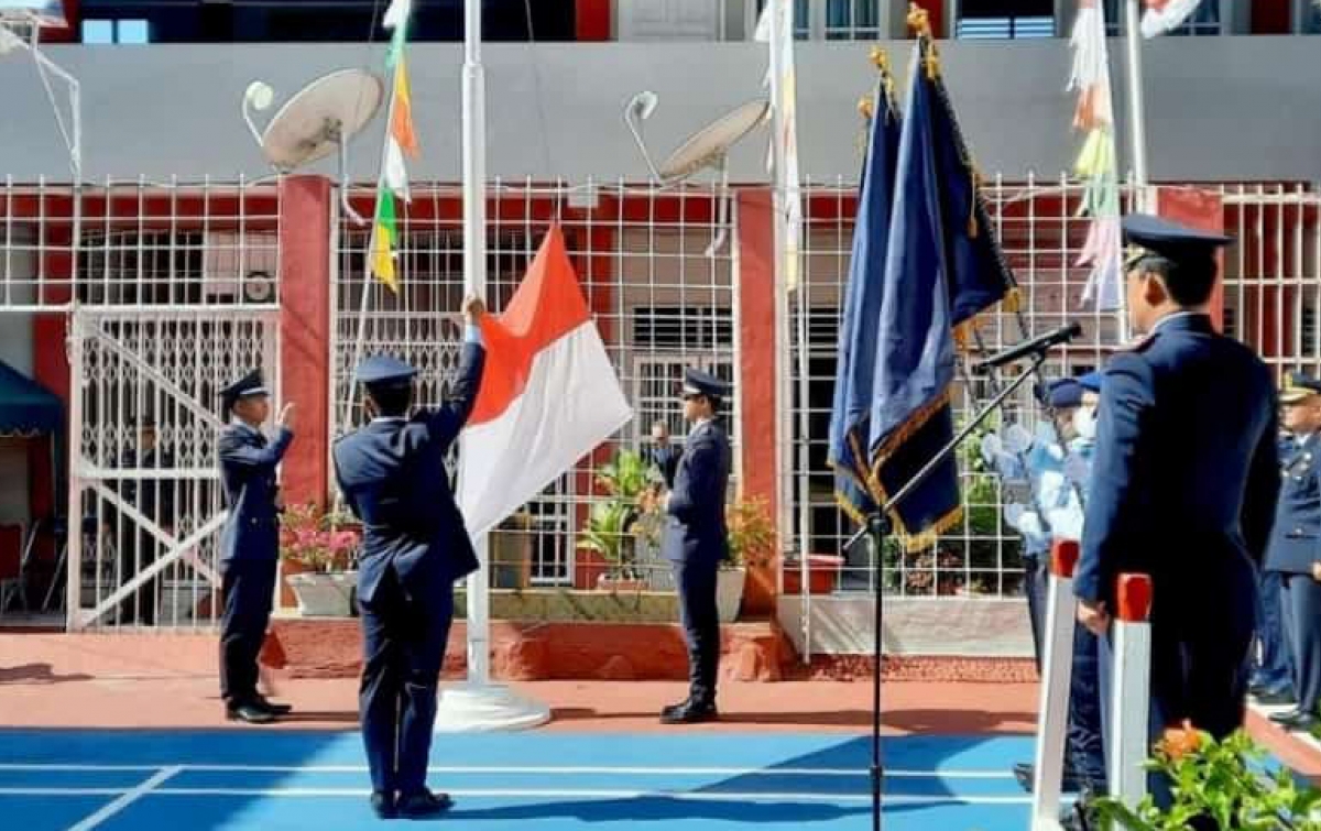 Puncak HDKD ke-77 Tahun 2022, Imigrasi Sibolga Upacara Bendera di Lapas Barus