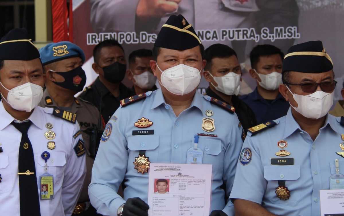 Kakanimsus Medan Hadiri Konferensi Pers Pengungkapan Tindak Pidana Pengiriman PMI Ilegal Tujuan Kamboja