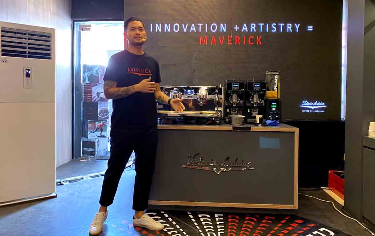 Toffin Luncurkan Mesin Kopi Black Eagle Maverick dan Grinder New Mythos