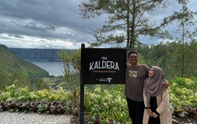 Jokowi Spot di Kaldera Toba, Lokasi Terbaik Memandang Keindahan Danau Toba