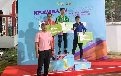 Kejurnas Semarang 2022, Atletik Sumut Tambah Tiga Medali Emas