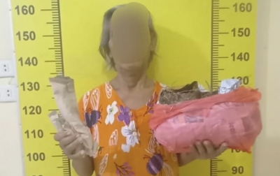 IRT Pemilik Ganja Ditangkap Polisi