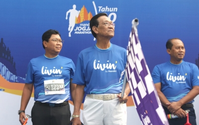 Atjong Tio Raih Catatan Waktu Tercepat di Mandiri Jogja Marathon 2022
