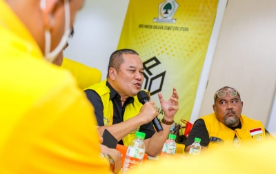 Tegaskan Partai Golkar Dukung Pembangunan Sumut