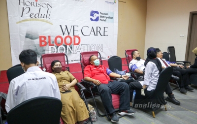 Horison Sky Kualanamu Gelar Donor Darah