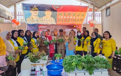 Karantina Pertanian Medan Gelar Pelatihan Hidroponik Bersama Masyarakat