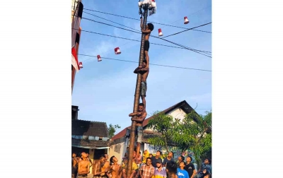 Perayaan HUT RI di Lingkungan III Medan Denai Meriah