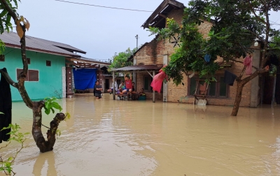Ratusan Rumah di Tanjungmorawa Terendam Banjir