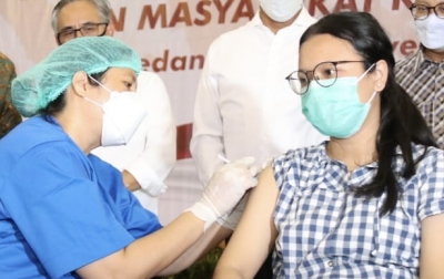 Antisipasi Peningkatan Kasus Covid-19, Layanan Vaksinasi di Medan Diperbanyak