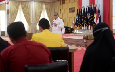 Edy Rahmayadi Buka Ruang Komunikasi Selebar-lebarnya untuk Mahasiswa