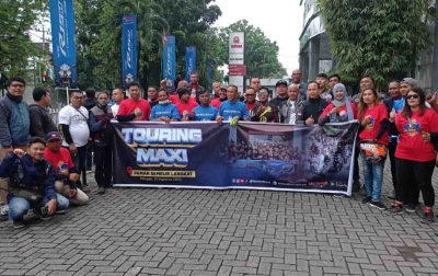 Komunitas Yamaha MAXI Series Touring ke Pamah Semelir