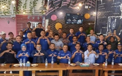 Wahyu Permana Konsolidasi Partai Demokrat di Kecamatan Medan Deli