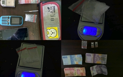 2 Penjual Sabu di Desa Mekar Sawit Ditangkap Polisi