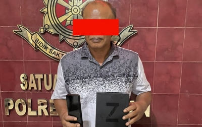 Pengawal Bupati Asahan Curi Handphone Seharga Rp 36 Juta
