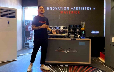 Toffin Luncurkan Mesin Kopi Black Eagle Maverick dan Grinder New Mythos
