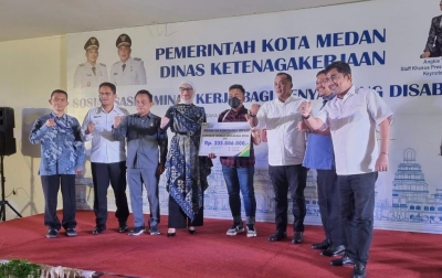 BPJS Ketenagakerjaan-Pemko Medan Sosialisasi Jaminan Kerja ke Disabilitas