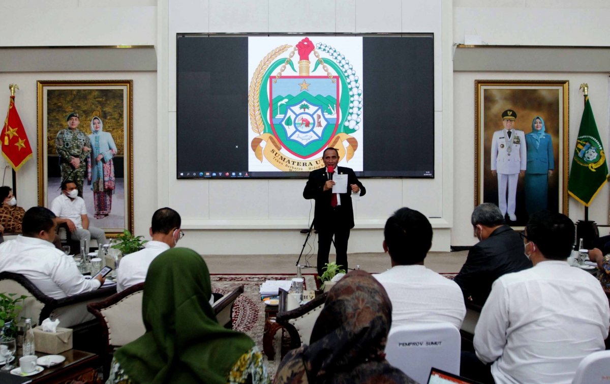 Edy Rahmayadi Undang 5 Kabupaten Dorong Pembangunan Kawasan Pertanian Terpadu