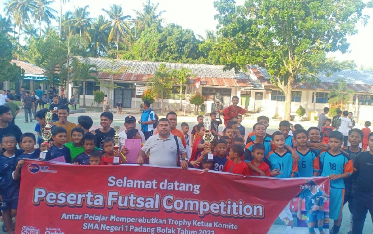 Turnamen Futsal Ketua Komite SMAN 1 Padangbolak Cup Resmi Ditutup