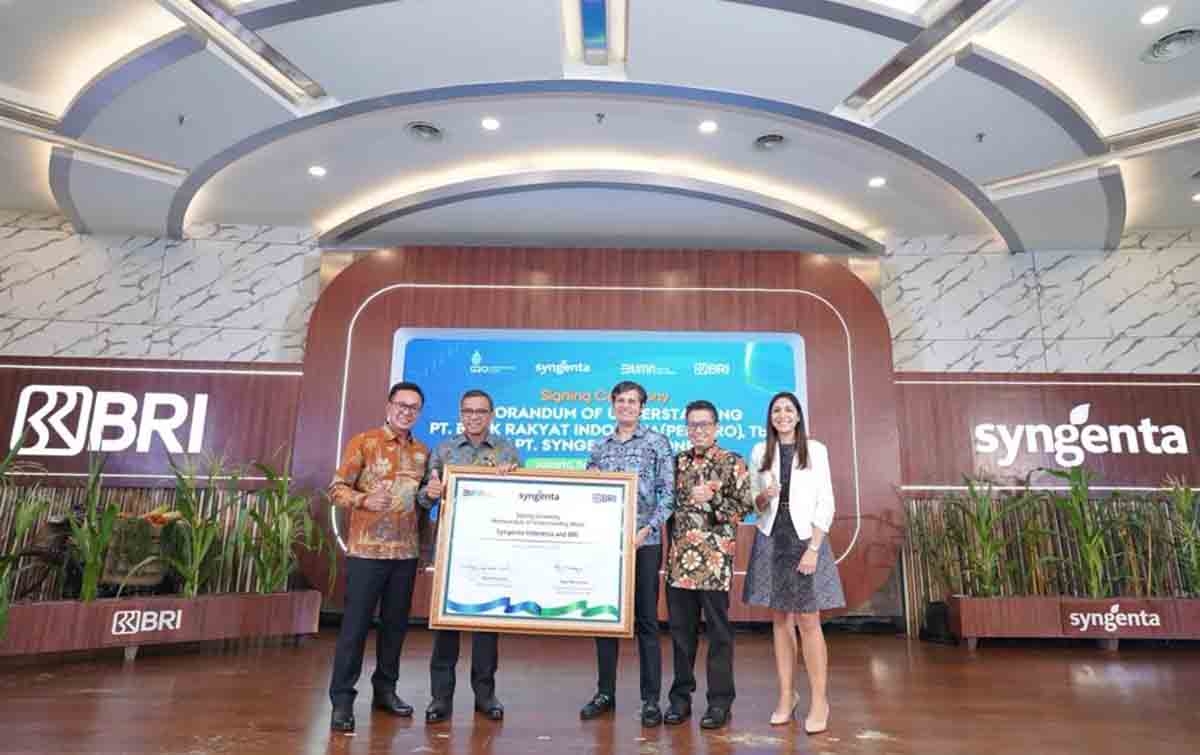 Dukung Pembiayaan Petani, BRI Kolaborasi dengan Syngenta Indonesia melalui CENTRIGO™ Farming Ecosystem