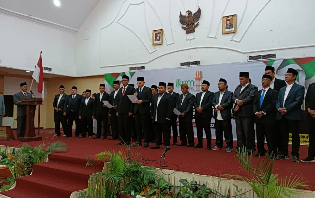 Pengurus IKPM Gontor Medan Dilantik