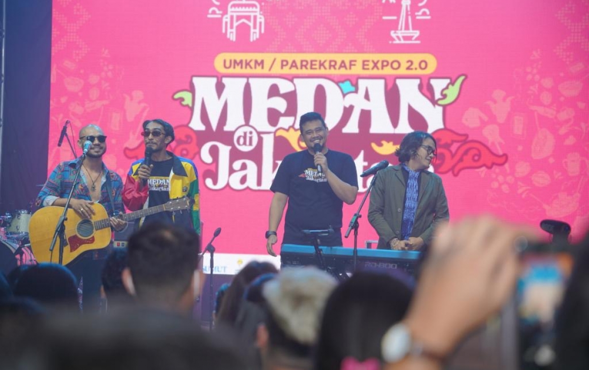 Bobby Nasution Boyong UMKM dan Talenta Medan ke Jakarta, Sukses Pukau Pengunjung