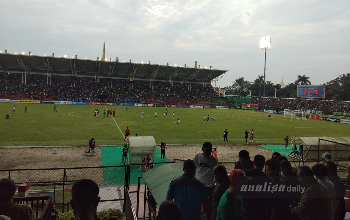 PSMS Medan Akhiri Pertandingan dengan Kemenangan 2-1