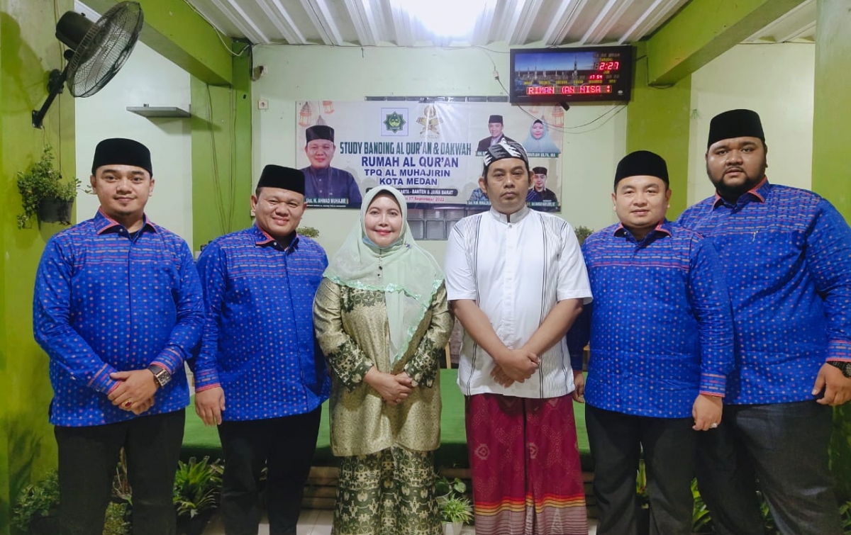 Banten-Jabar Jadi Lokasi Studi Banding Pengurus TPQ Al Muhajirin