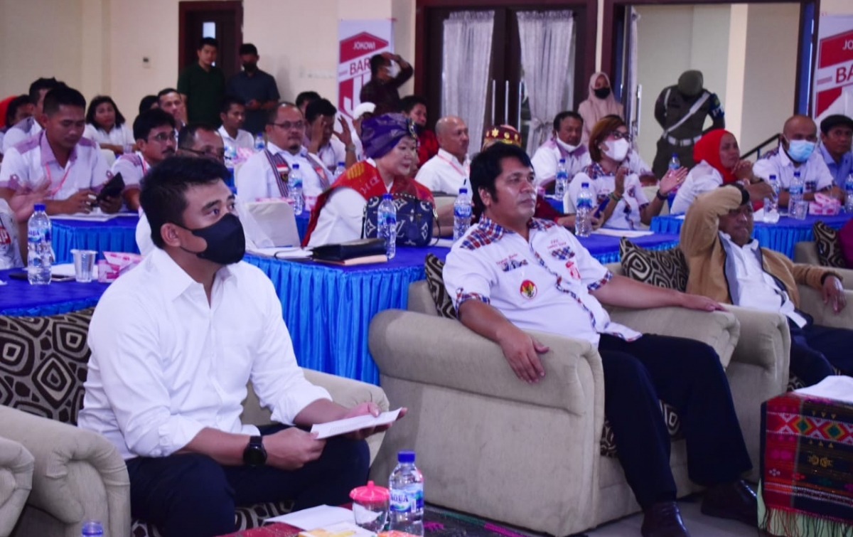 Bobby Nasution Buka Konferda Bara JP Sumut, Adakan Seminar Pertanahan dan Narkoba