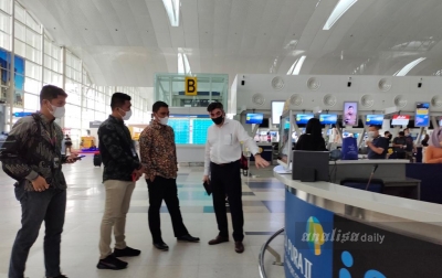 Bakal Lakukan Pembenahan, SVP PT AVI Pantau Perkembangan Bandara Kualanamu