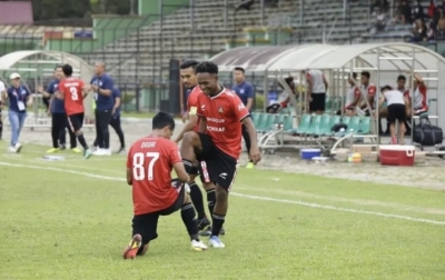 Karo United Kalahkan Perserang 3-0 di Stadion Teladan Medan