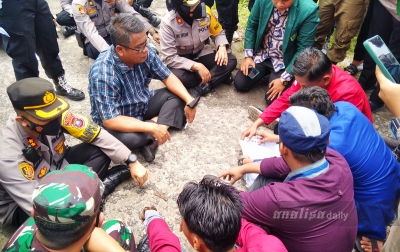 Tolak Kenaikan Harga BBM, Mahasiswa di Asahan Unjuk Rasa