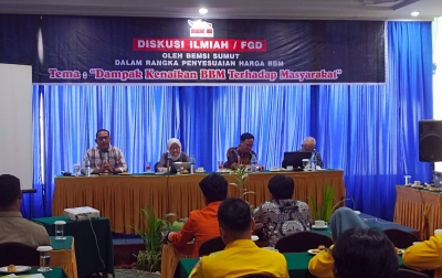 Gelar FGD, BEM SI Sumatera Utara Tolak Kenaikan Harga BBM