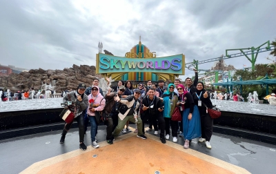 Menjajal Wahana Permainan di Genting Sky Worlds dan Memanjakan Lidah di Atmosphere 360 Restaurant