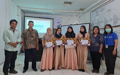 FH Indonesia Kembangkan Keterampilan Menjahit Remaja Telaga Meku