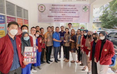 Mahasiswa Magister Kesehatan Masyarakat Unpri Laksanakan Pengabdian Masyarakat