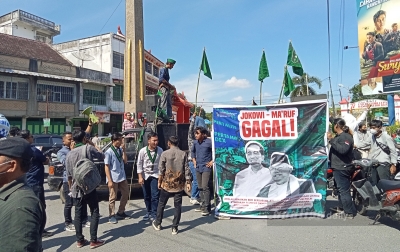 Tolak Kenaikan BBM Subsidi, HMI Kisaran Unjuk Rasa