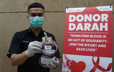 Pertamina Patra Niaga Regional Sumbagut Berhasil Himpun 119 Kantong Darah
