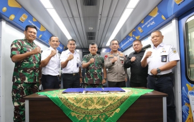 Amankan Aset Perusahaan, PT KAI Gandeng Kodam I BB-Polda Sumut