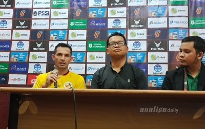 Semen Padang Kalah, Delfiadri: Selamat Buat PSMS Medan