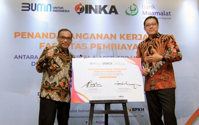 Bank Muamalat Biayai Proyek Bus Listrik PT INKA
