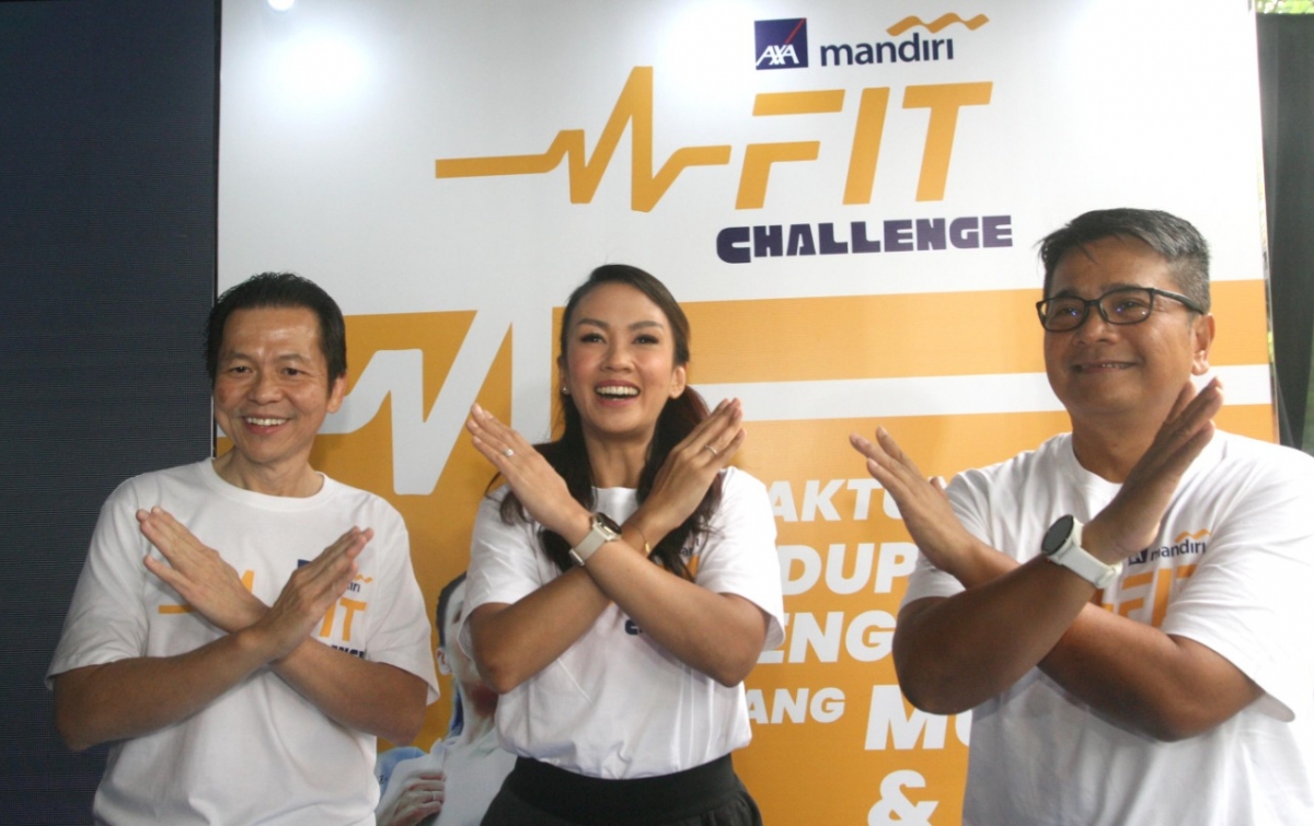 AXA Mandiri FIT Challenge, Ajak Masyarakat Yakin Bisa Hidup Lebih Sehat