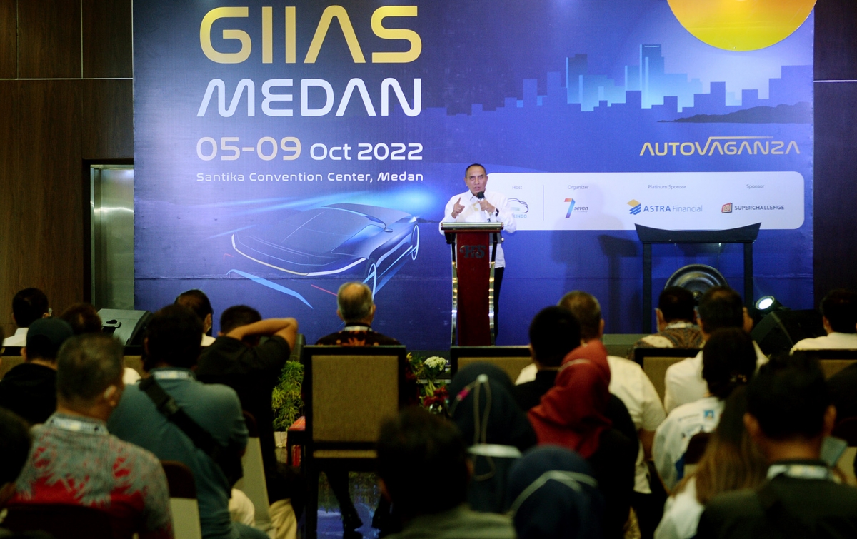 GIIAS Medan 2022 Resmi Dibuka Gubernur Sumut Edy Rahmayadi