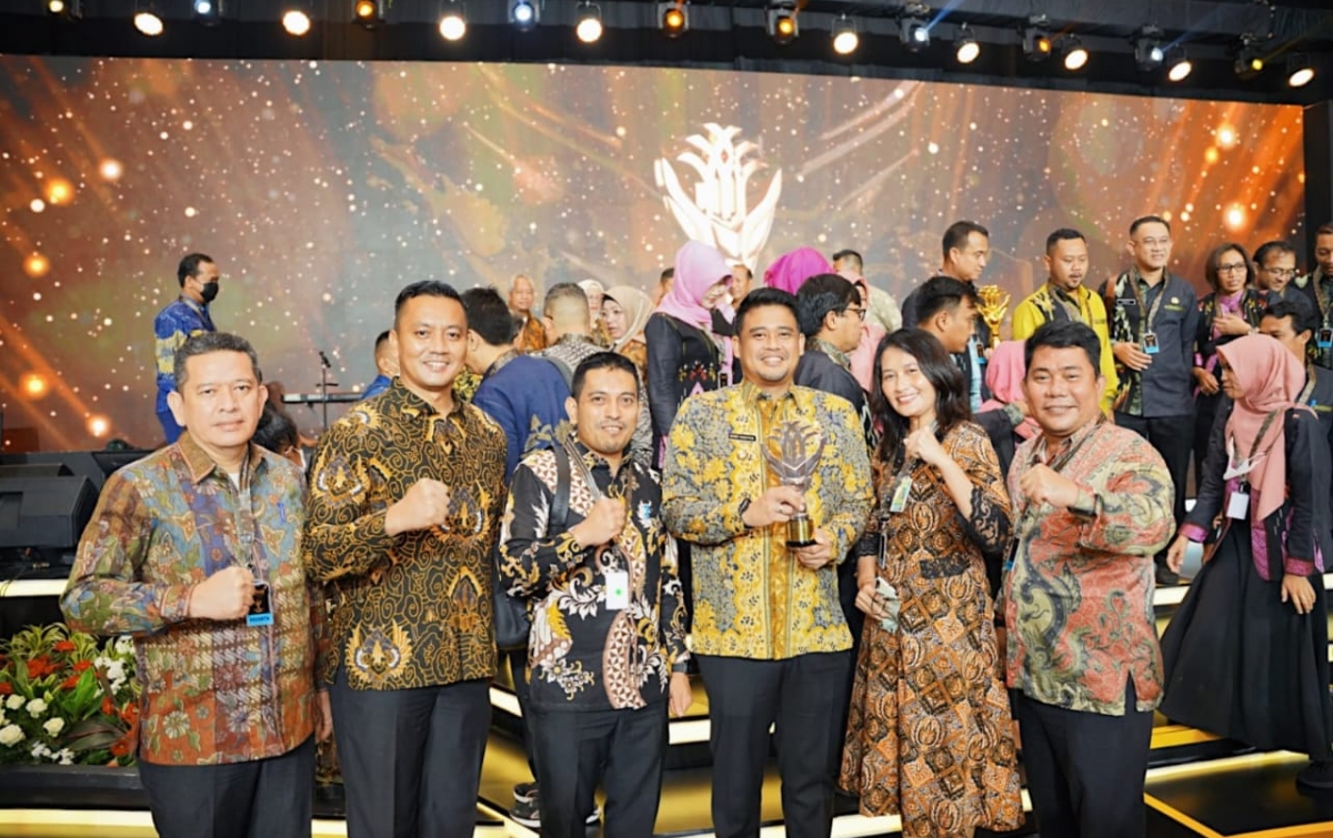 Pemko Medan Runner Up Anugerah Layanan Investasi, Bobby: Kinerja Kita Diakui Nasional