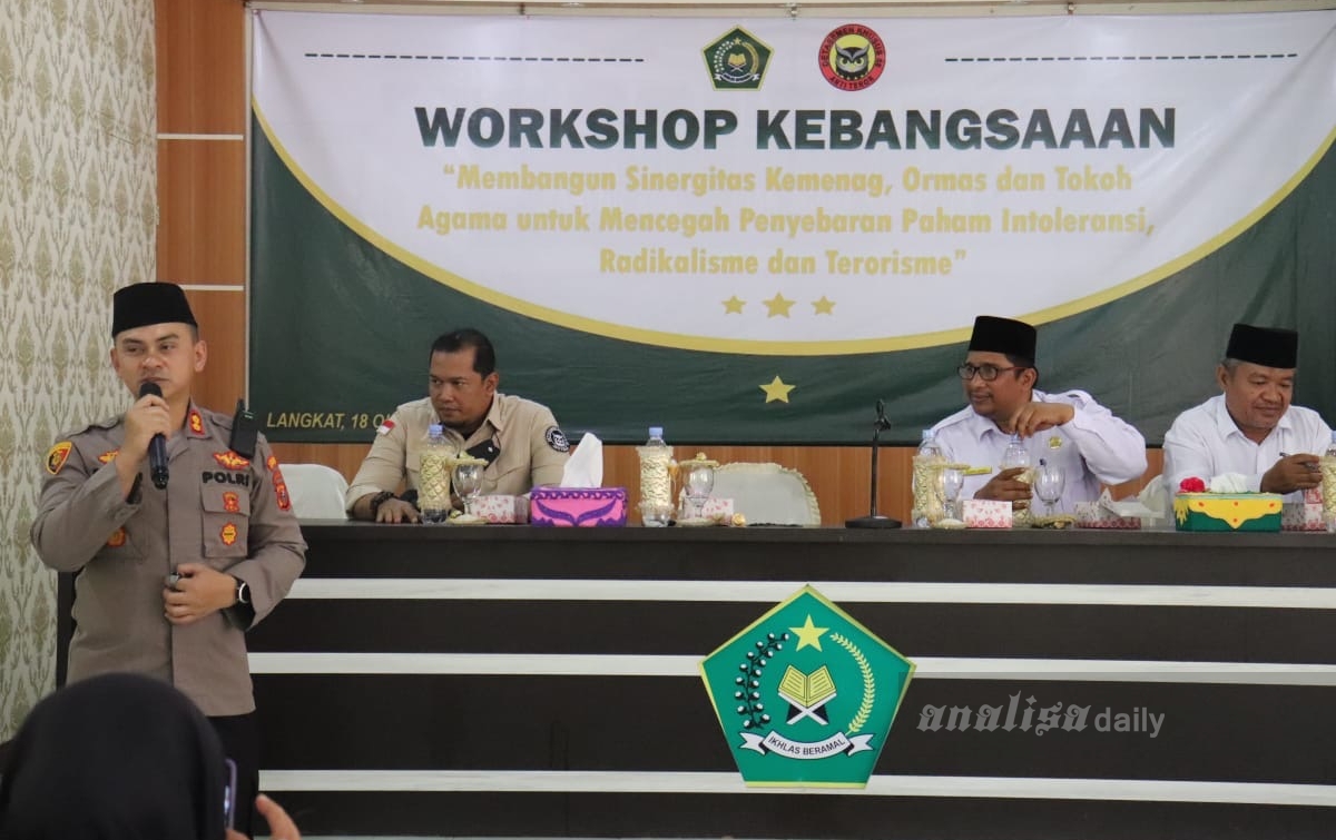 Densus 88 Gelar Workshop Kebangsaan di Langkat