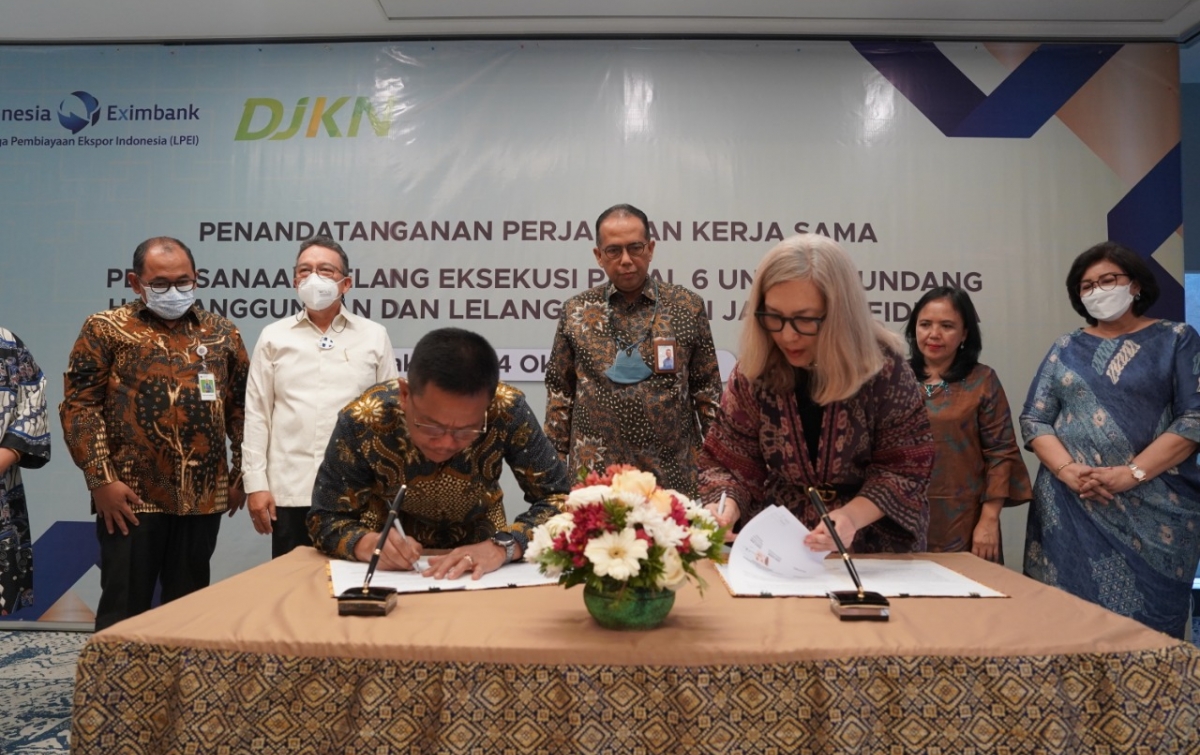 LPEI-Direktorat Jenderal Kekayaan Negara Kerja Sama Optimalisasikan Aset