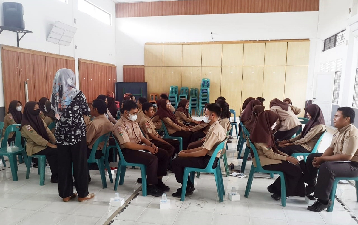 30 Siswa SMA 3 Medan Ikuti Pelatihan Menulis
