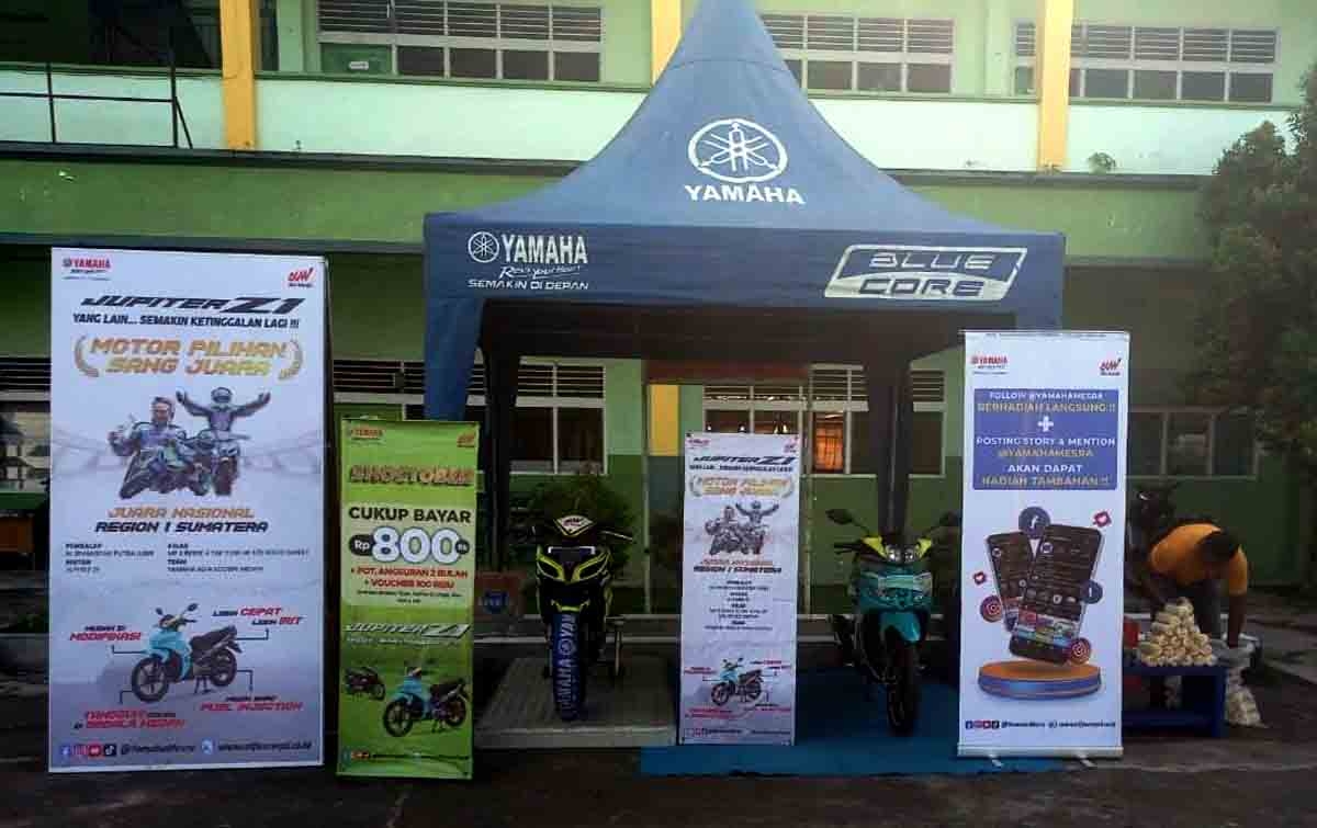 Yamaha Jupiter Z1 Sedot Perhatian Peserta Sunmorgab