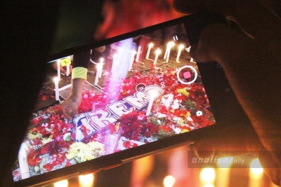 Ratusan Pecinta Sepak Bola di Medan Gelar Doa Bersama