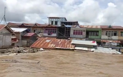 5.000 Warga Terdampak Banjir Sintang